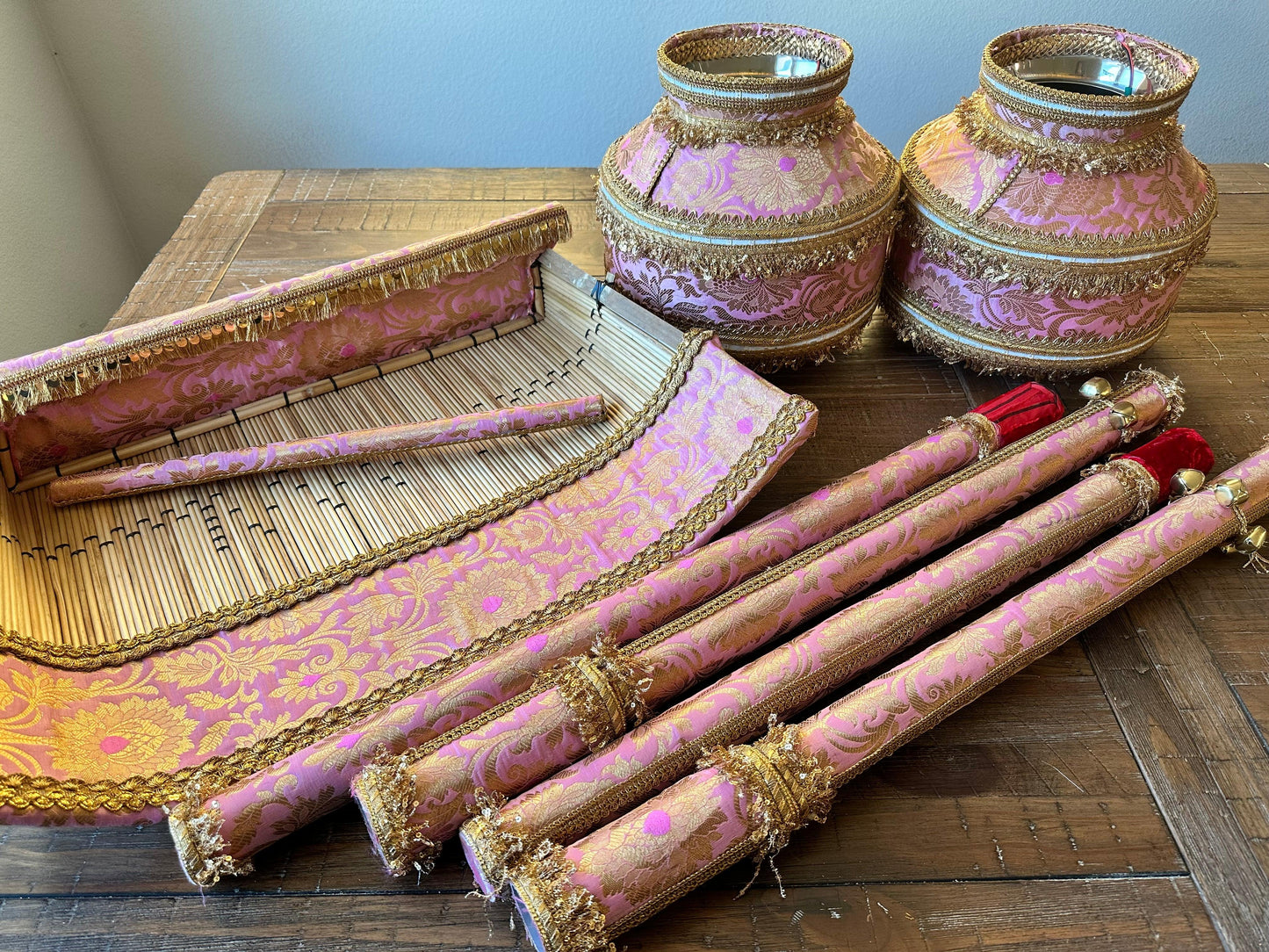 Baby Pink Jaggo Set