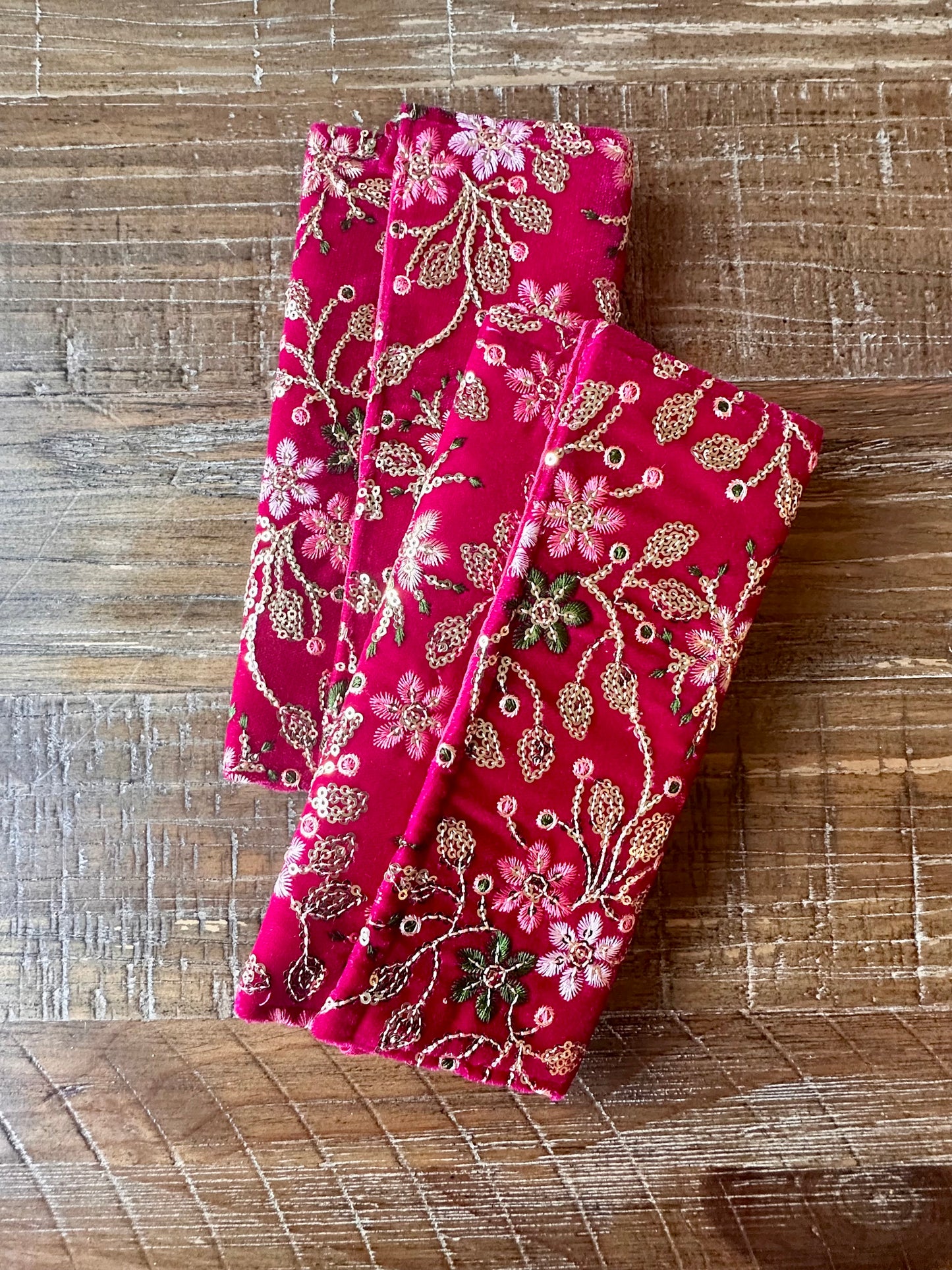 Floral Embroidery Envelopes