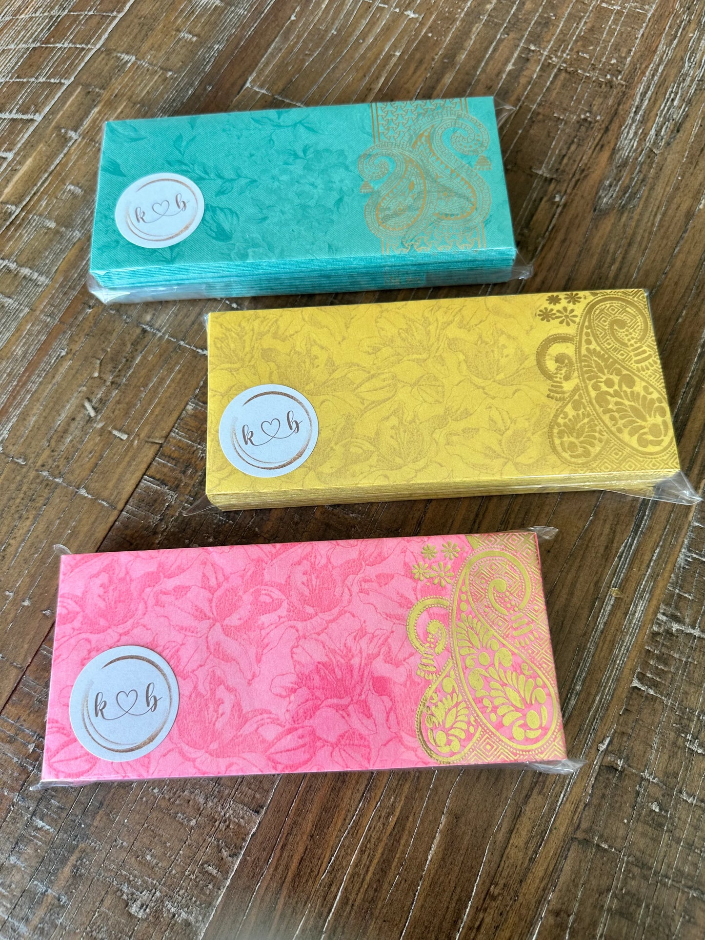 Paper Paisley Shagun Envelopes - Pack of 25