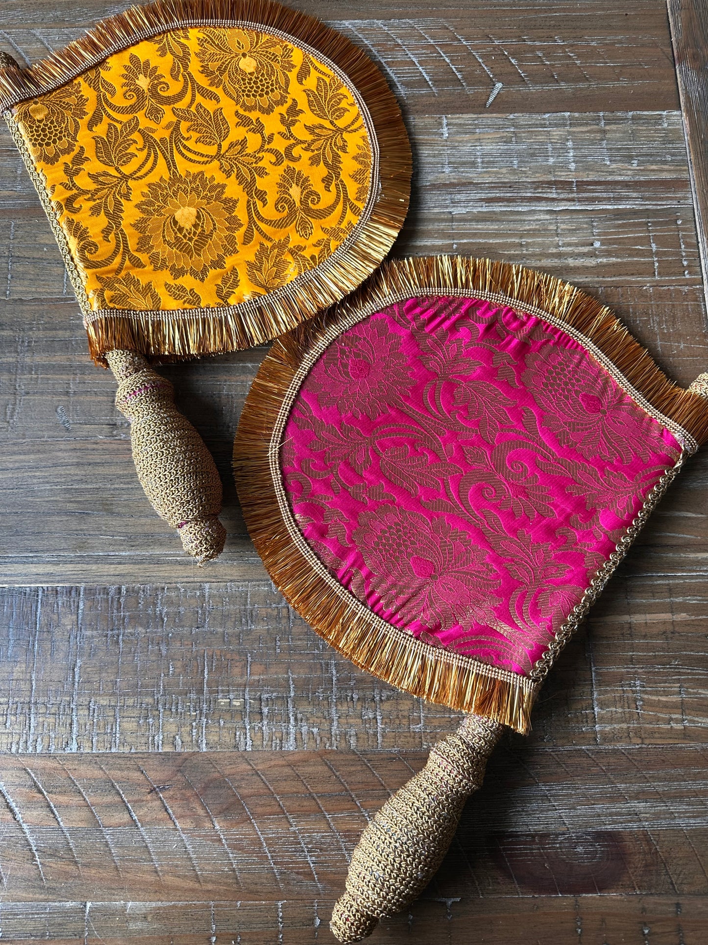 Pakhi Hand Fan | South Asian Bridal Wedding Accessory