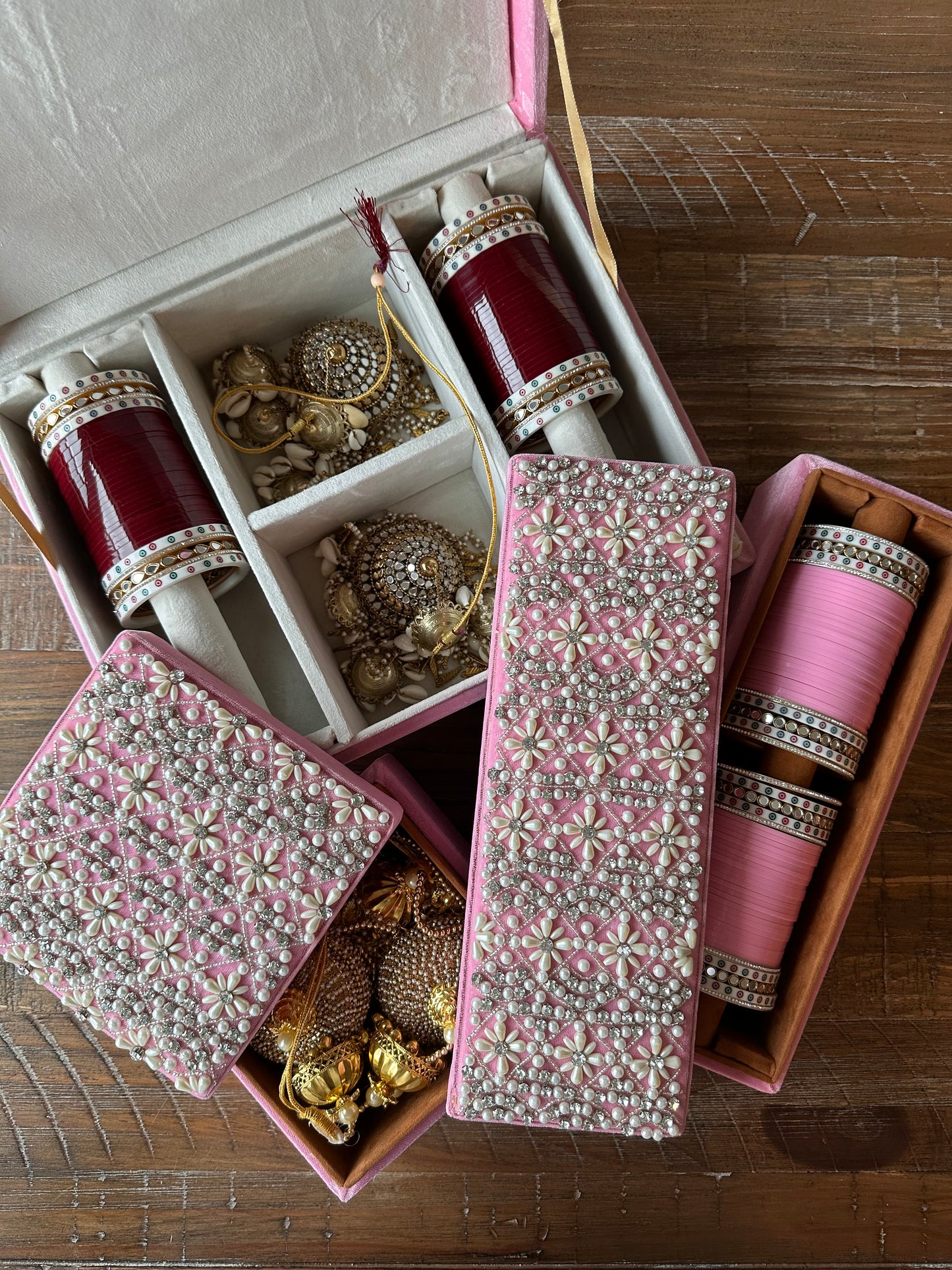 Trousseau Chooda & Kaleera Keepsake Box | Bridal Gift