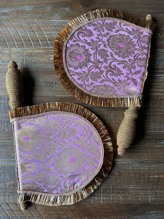 Pakhi Hand Fan | South Asian Bridal Wedding Accessory
