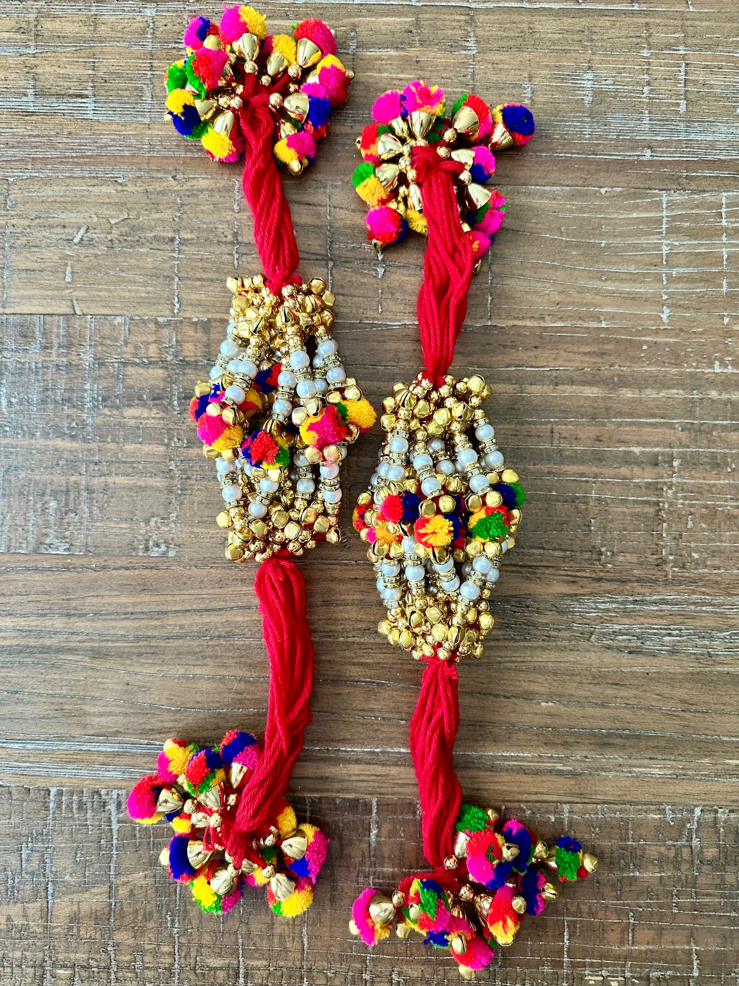 Pearl, Ghungroo, and Pom Pom Ganne