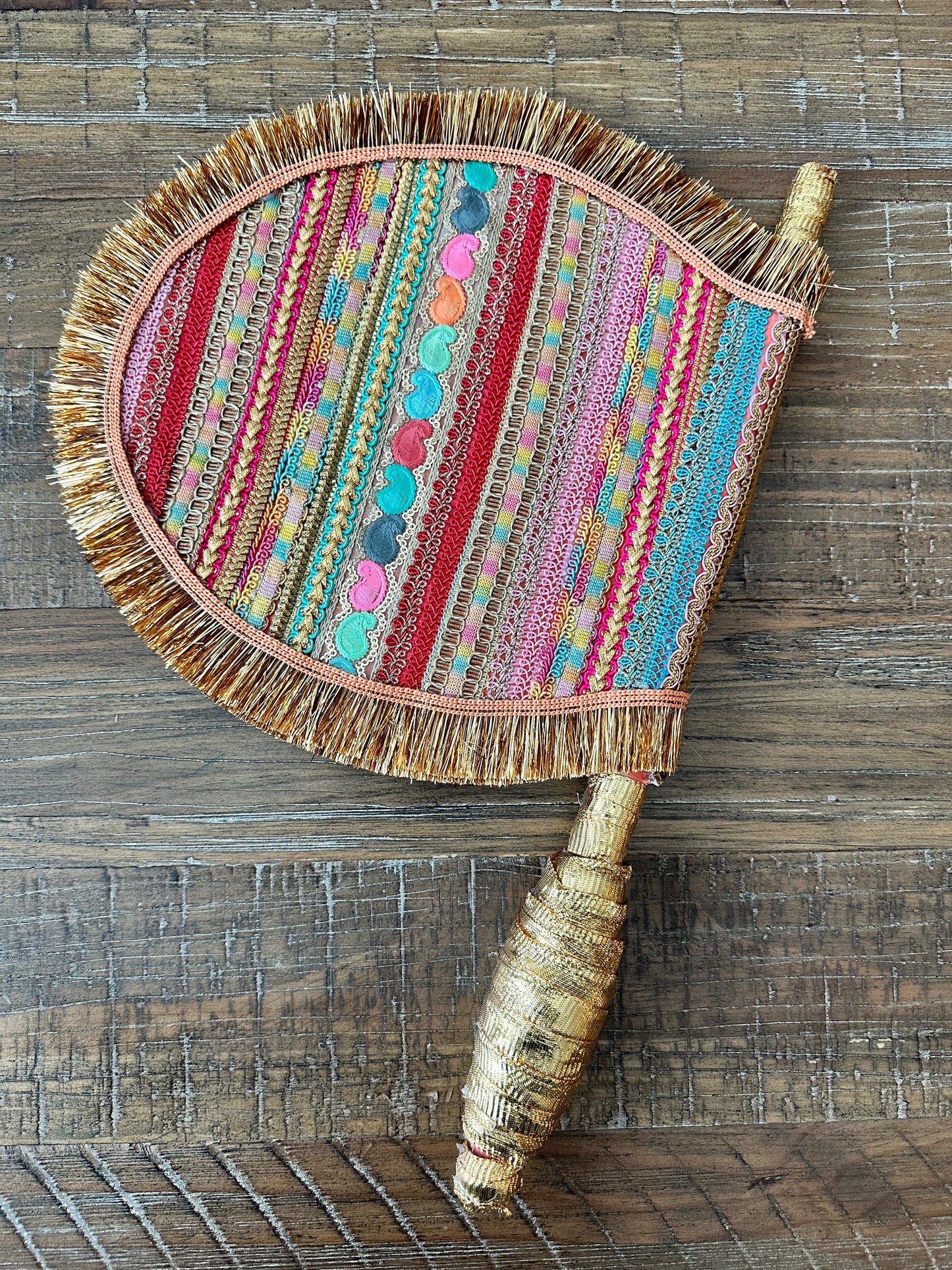 Pakhi Hand Fan - Kaur Bridal