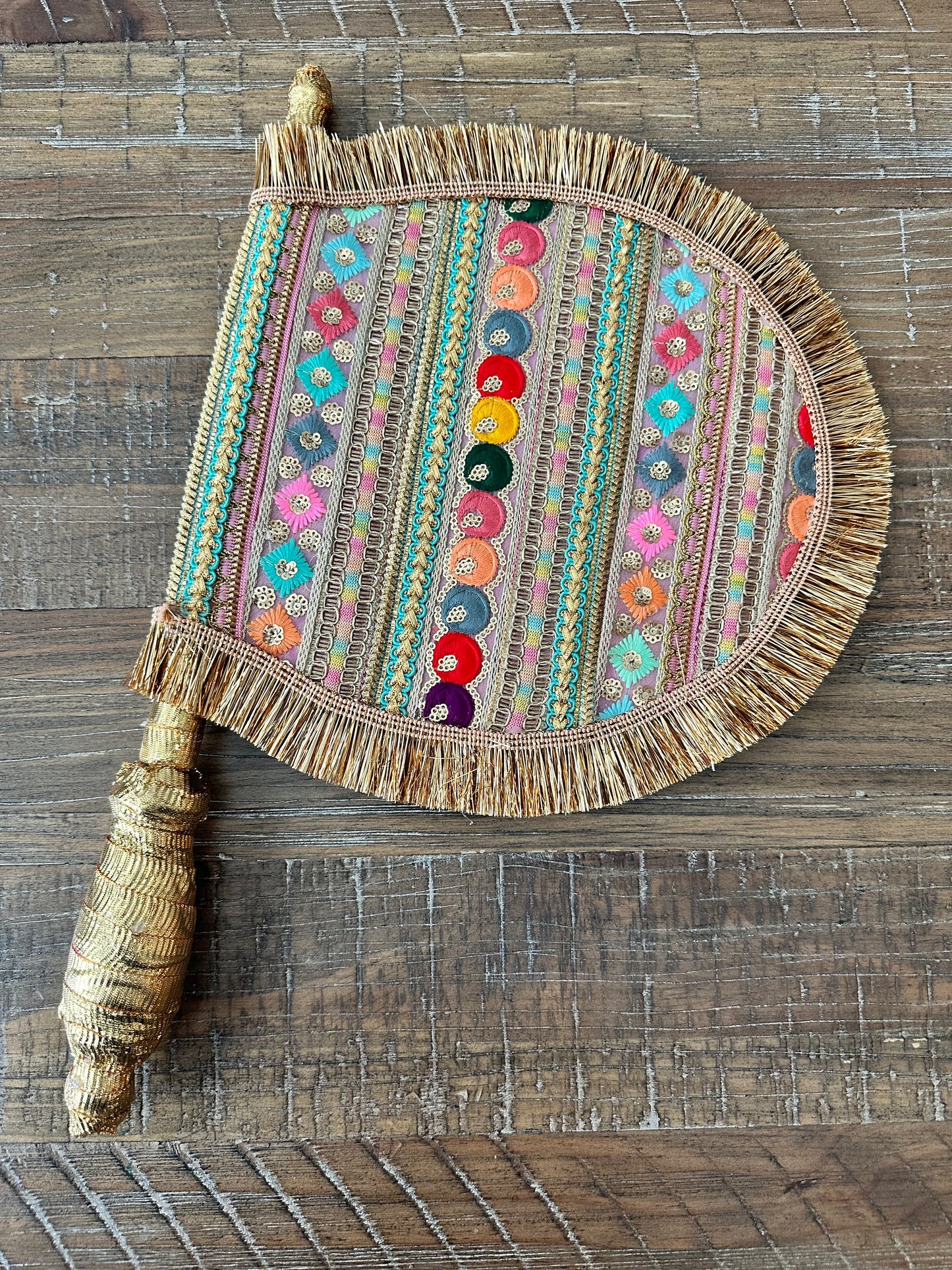 Pakhi Hand Fan - Kaur Bridal