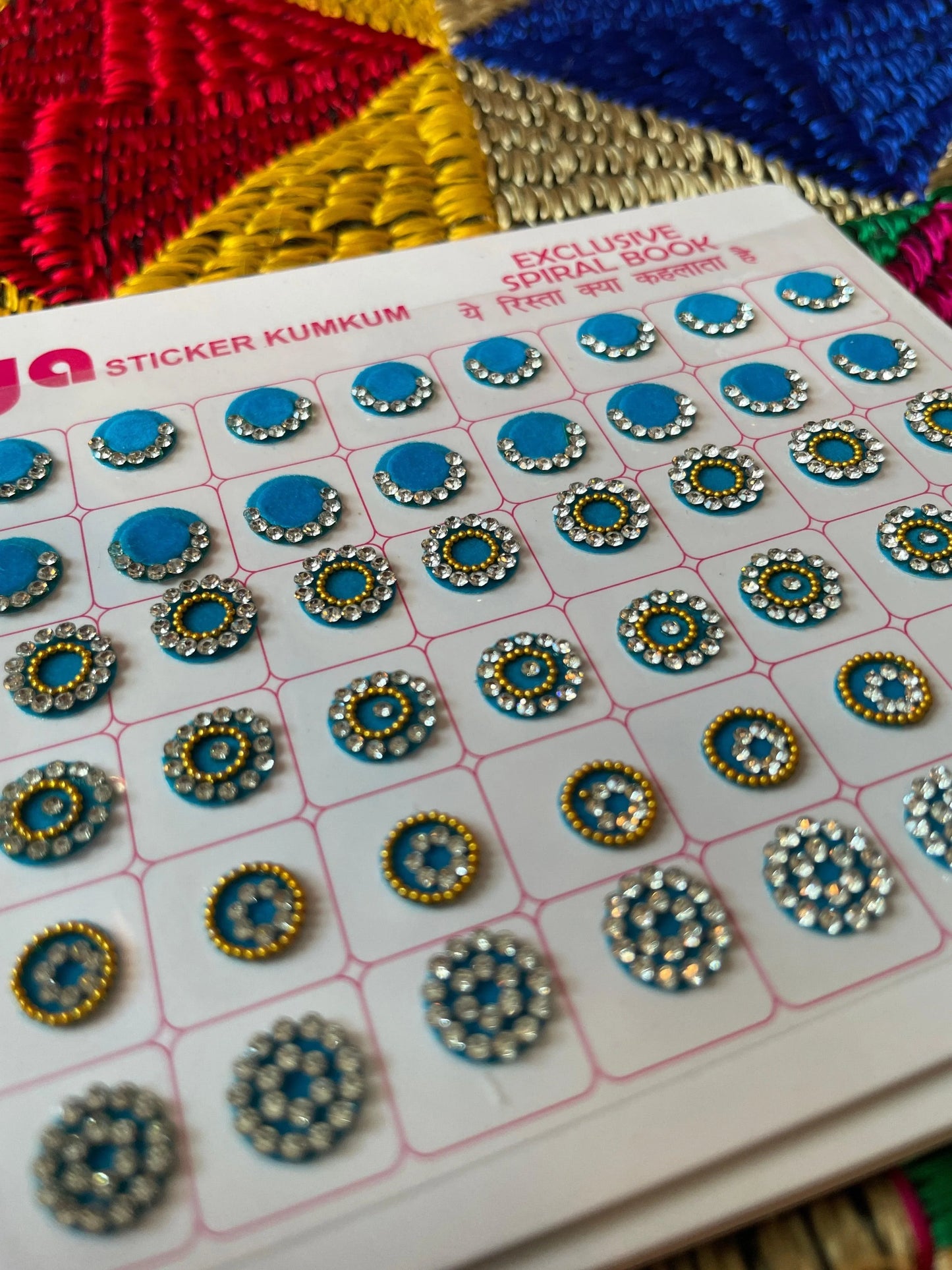 Stone Work Variety Bindi Book - Kaur Bridal