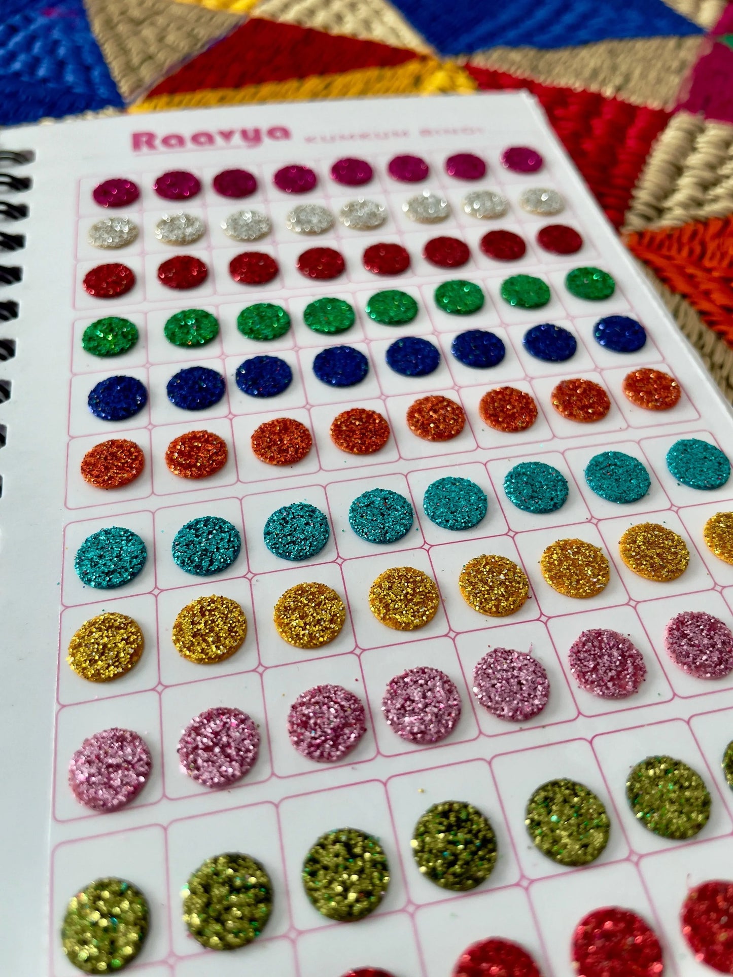 Glitter Bindi Book - Kaur Bridal