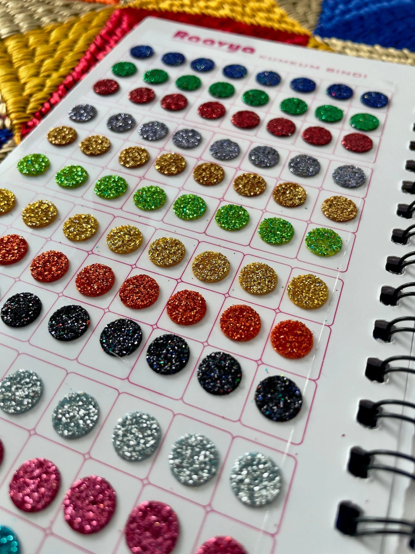 Glitter Bindi Book - Kaur Bridal