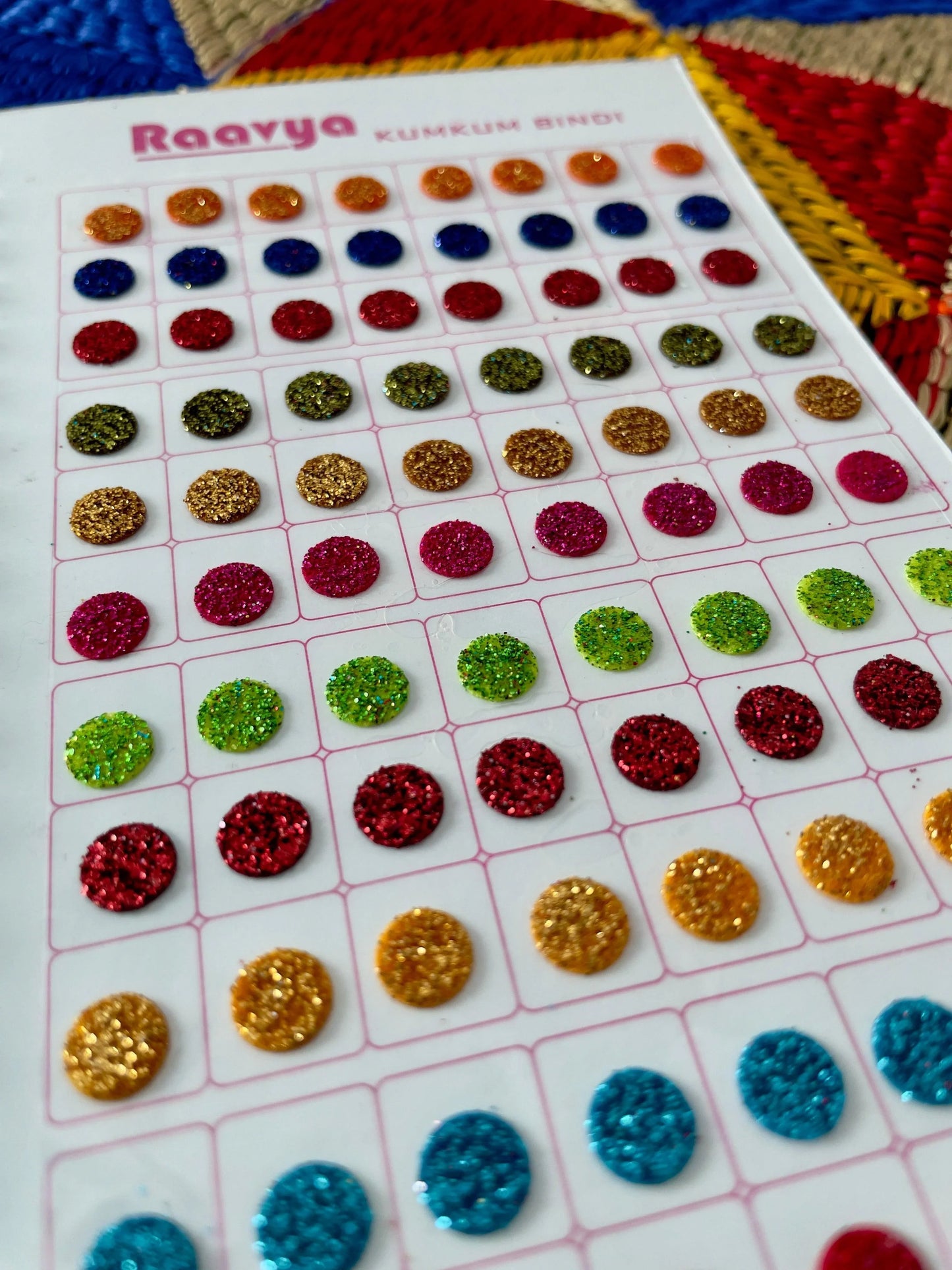 Glitter Bindi Book - Kaur Bridal