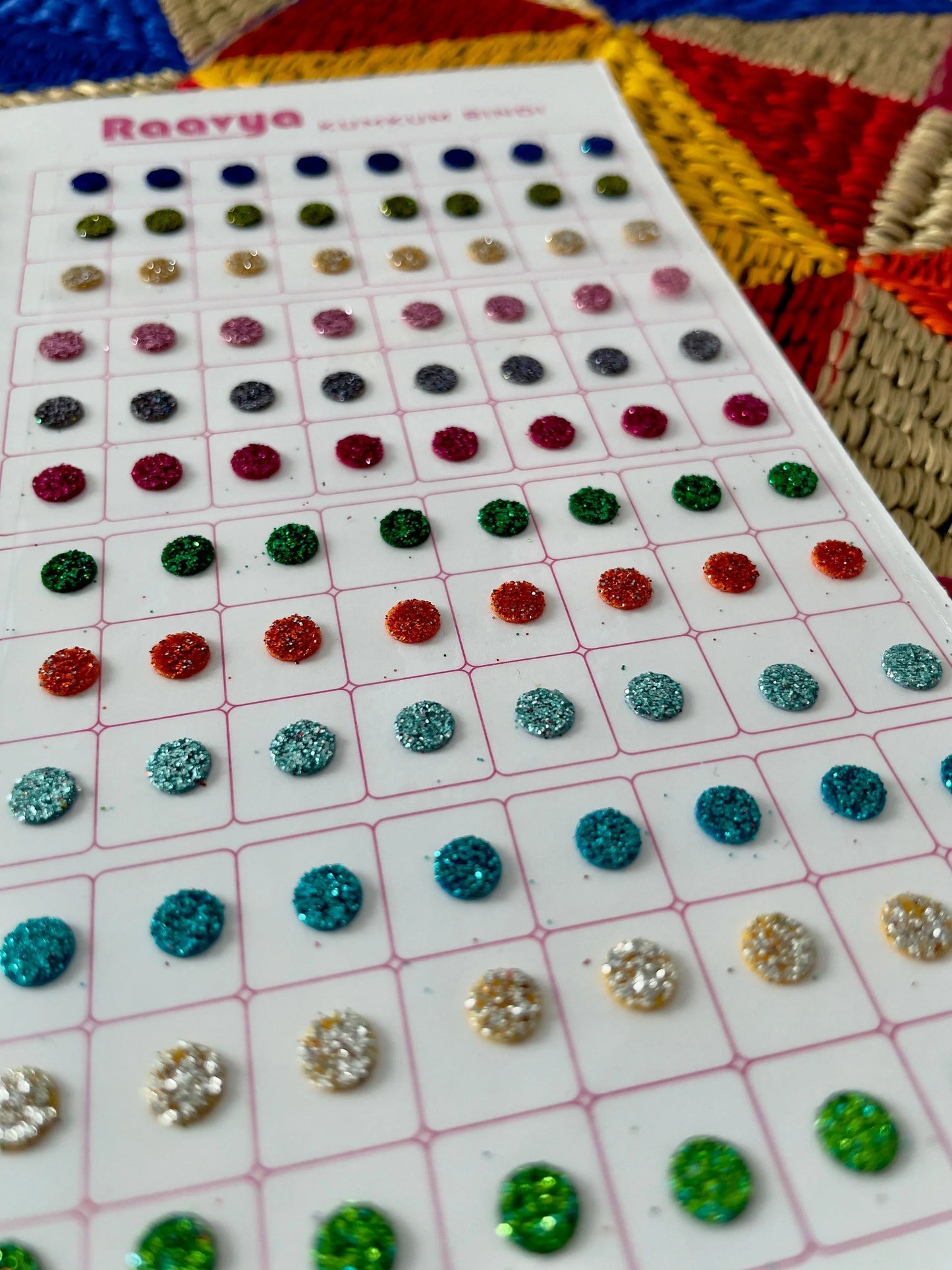 Glitter Bindi Book - Kaur Bridal