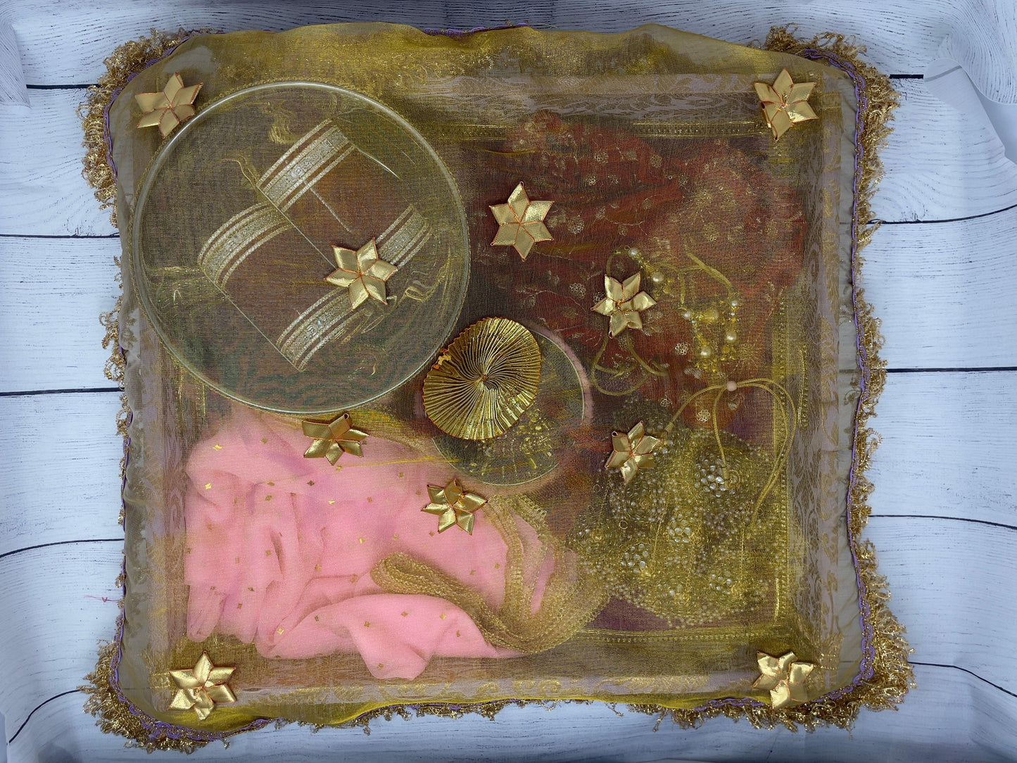 Tray with Cover - Kaur Bridal