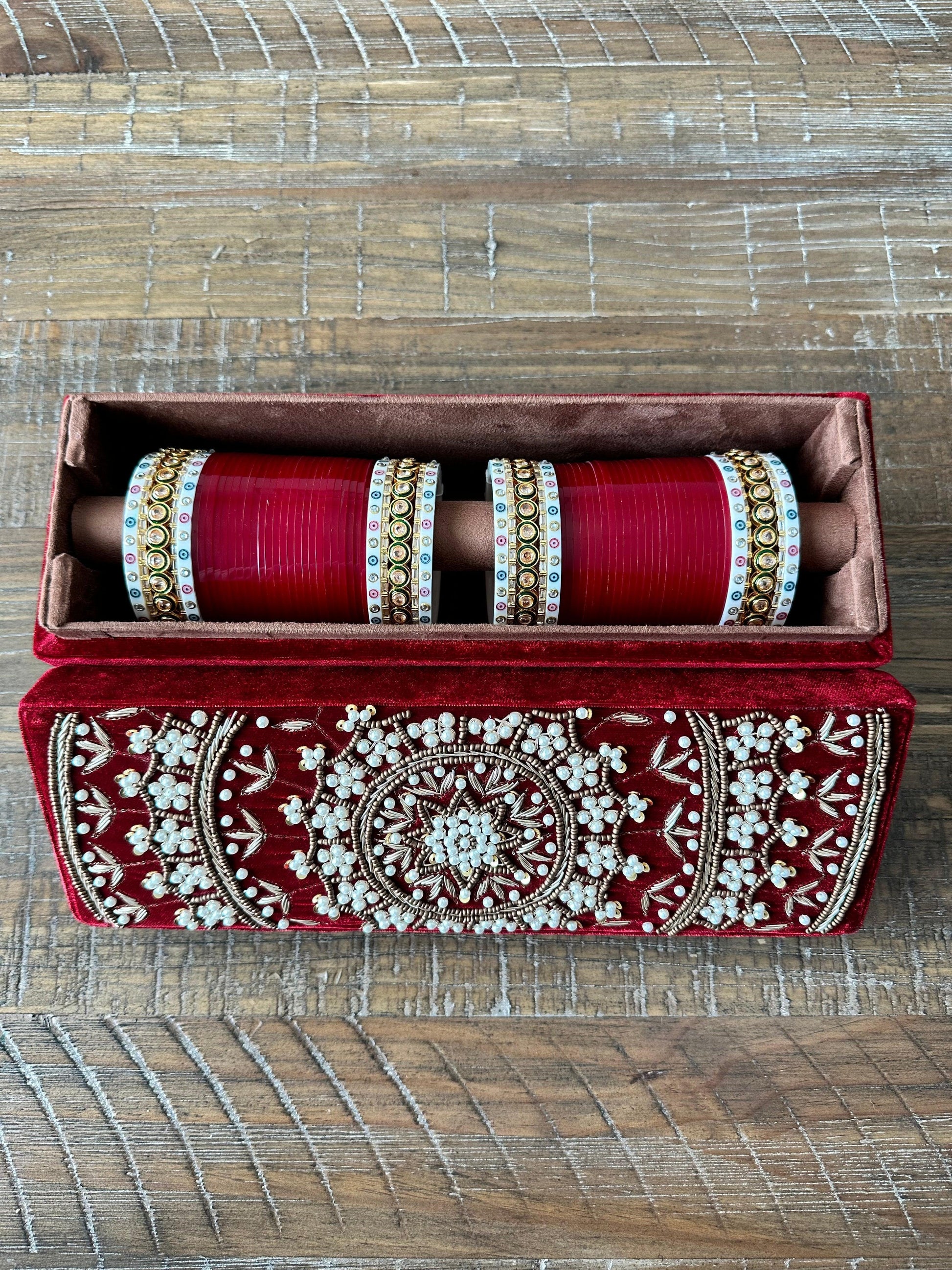 Trousseau Chooda Box - Kaur Bridal