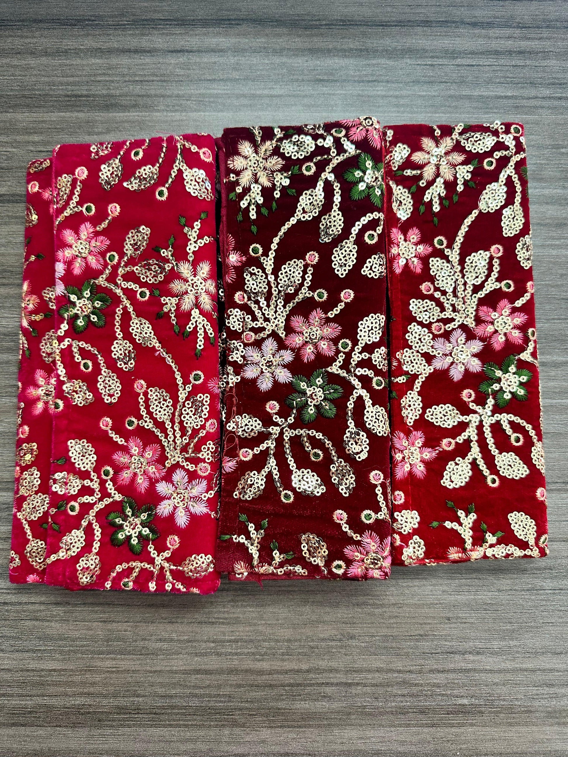 Floral Embroidery Envelopes - Kaur Bridal