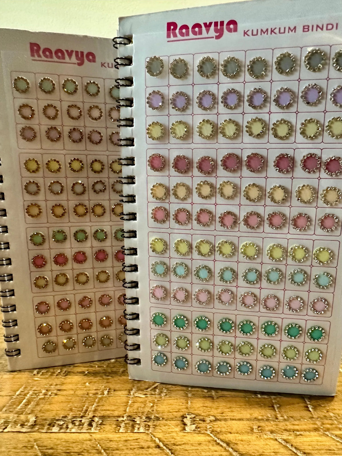 Bindi Work Tree PASTELS Stone Work Circle Bindi Book – Kaur Bridal