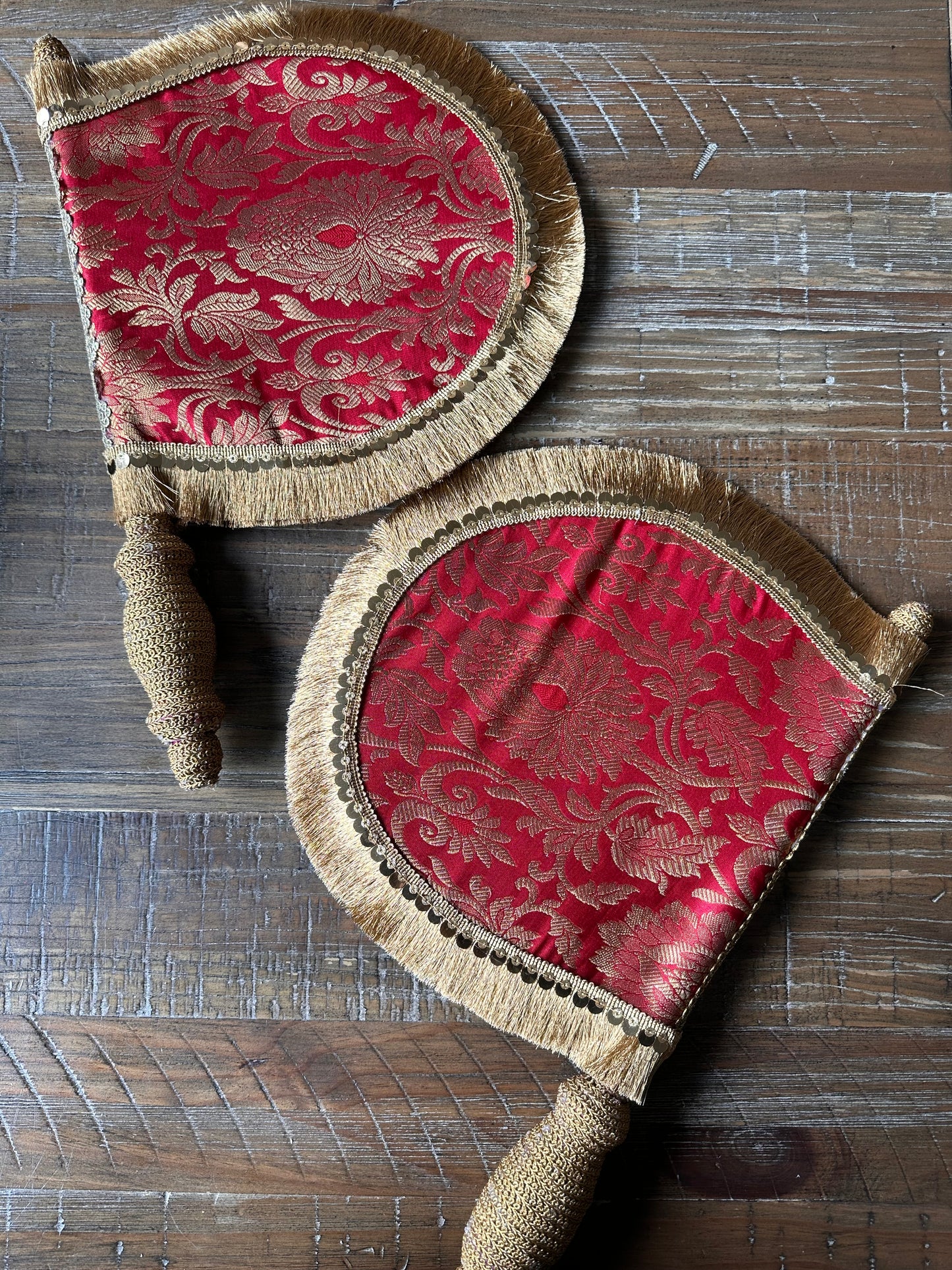 Pakhi Hand Fan | South Asian Bridal Wedding Accessory