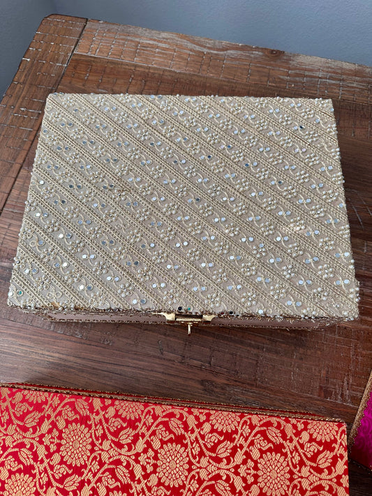 Sheesha Work Jewelry Trousseau Trunk
