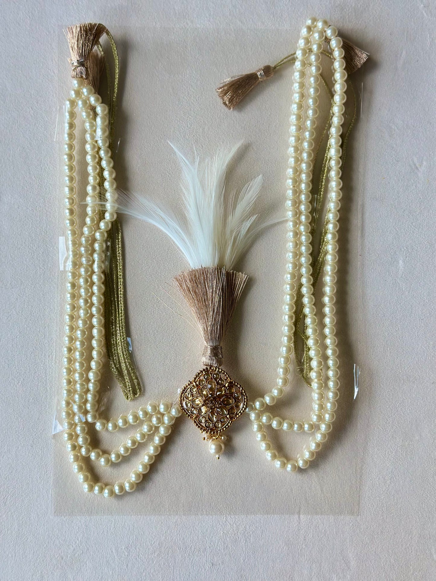 Kalgi & Mala Set | Groom Wedding Accessories