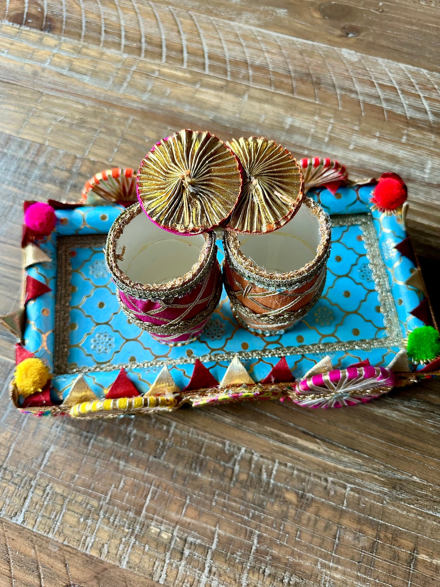 Lohri Cart with 2 Dholkis