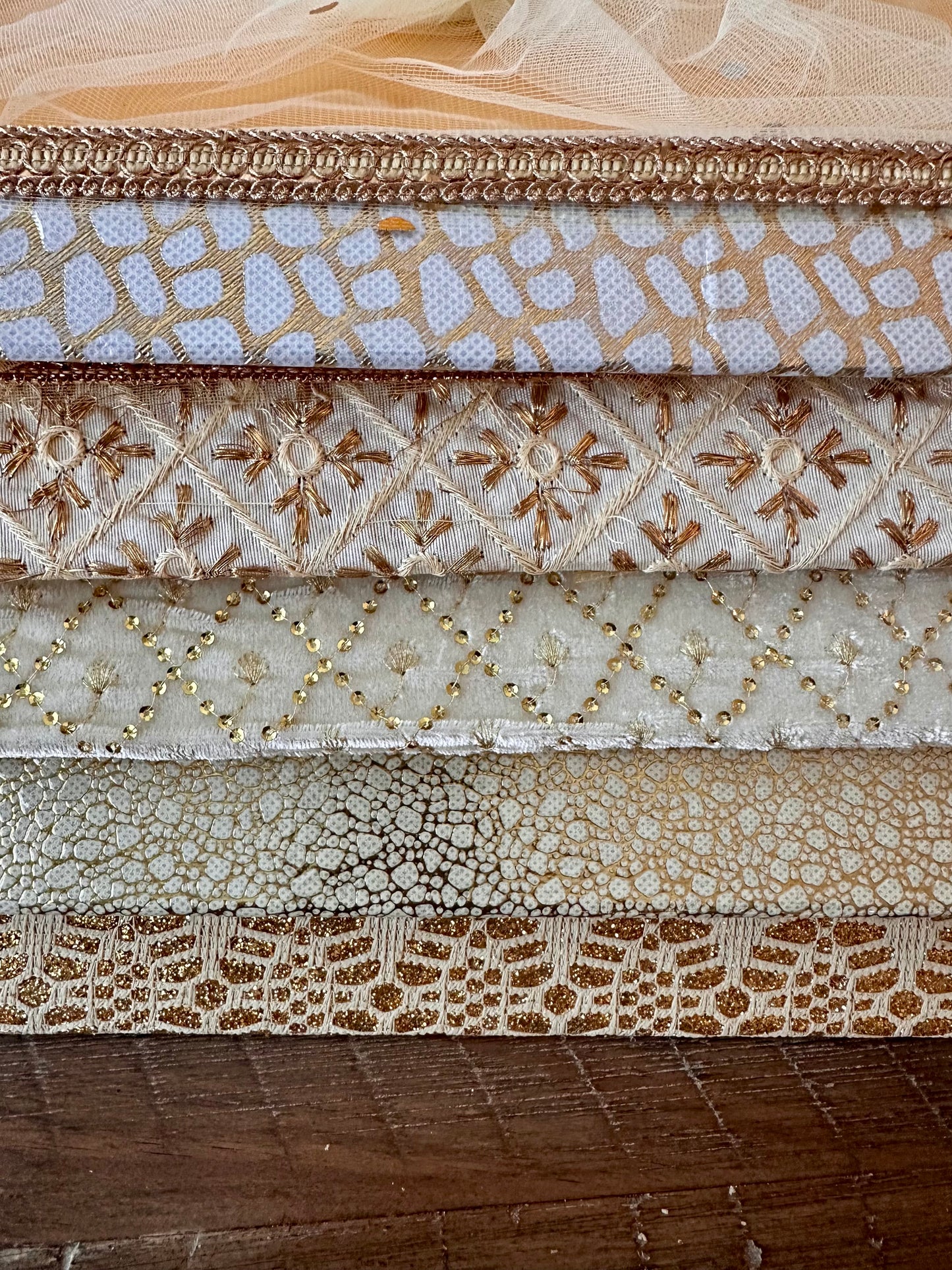 Gifting Trays with Organza Covers