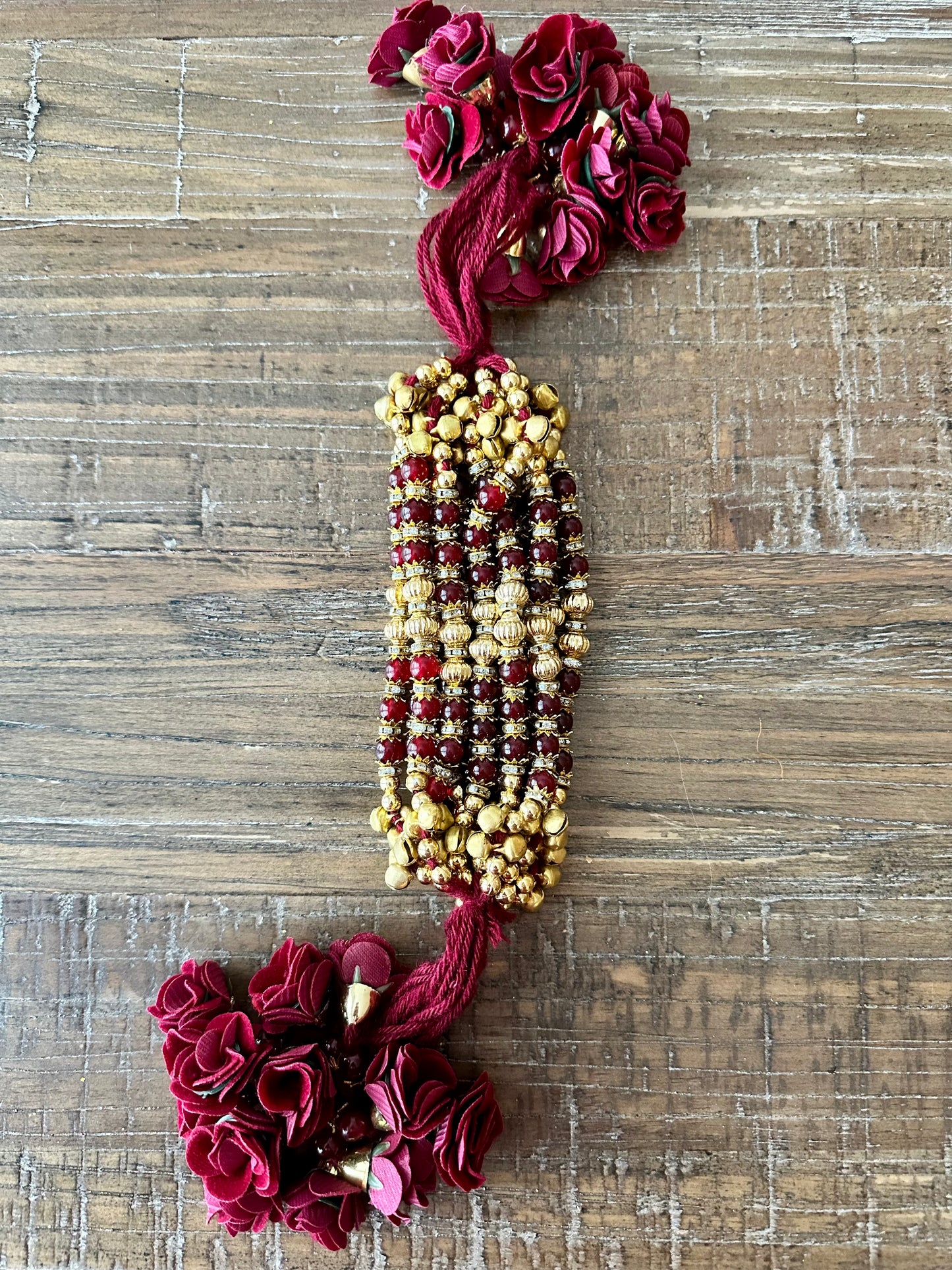 Ganne with Beads and Floral ends - Pack of 12