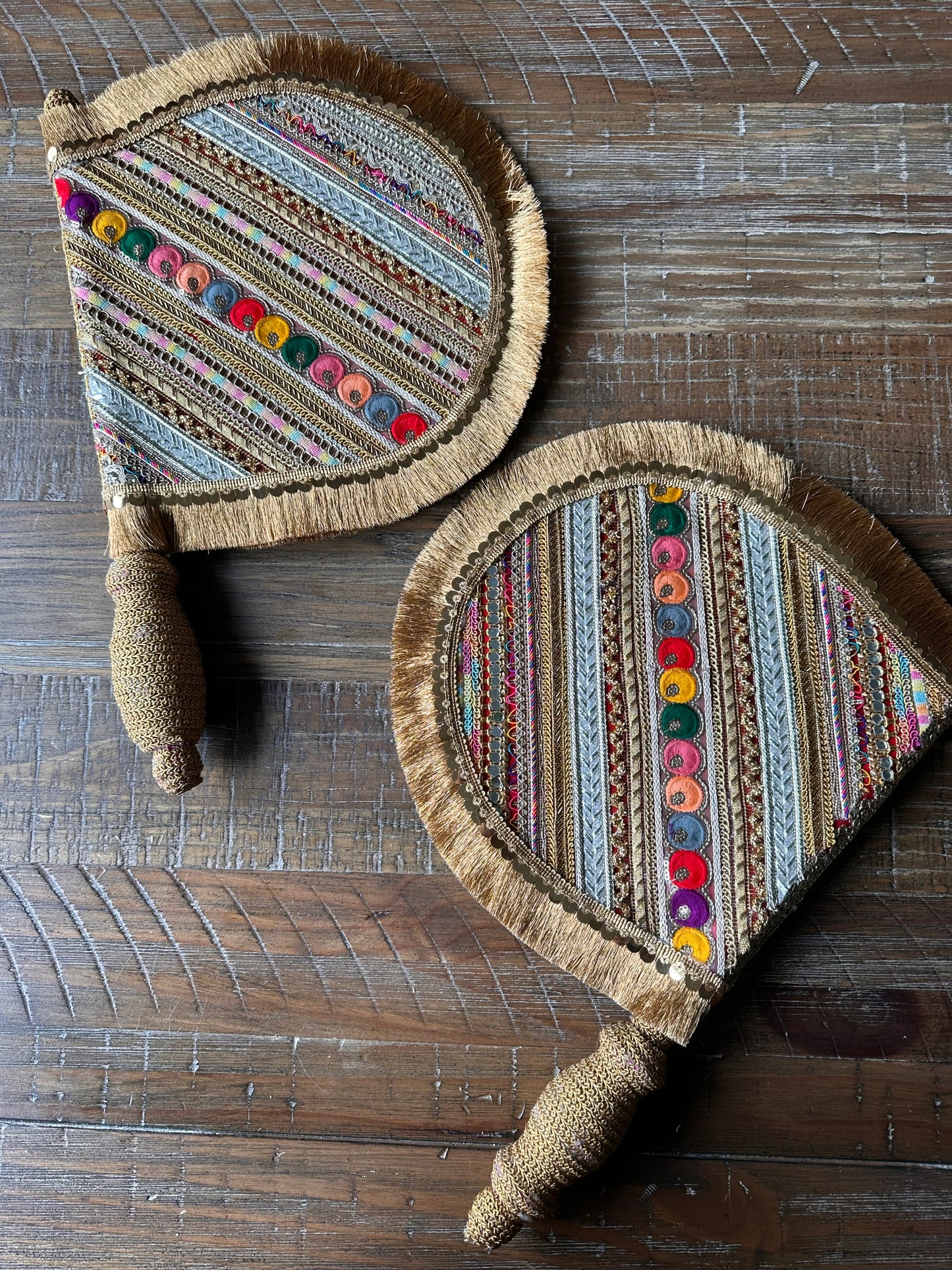 Pakhi Hand Fan | South Asian Bridal Wedding Accessory