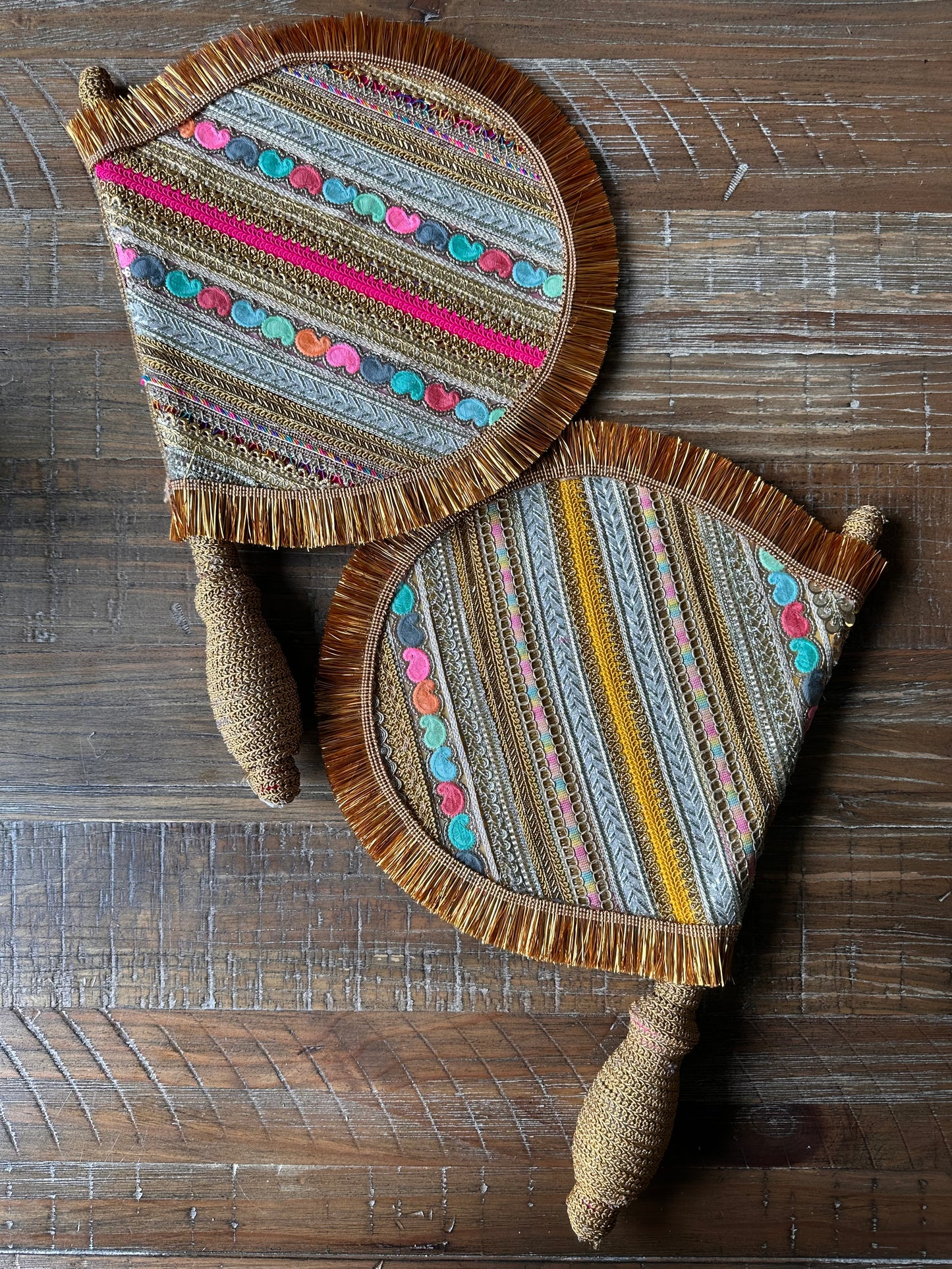 Pakhi Hand Fan | South Asian Bridal Wedding Accessory