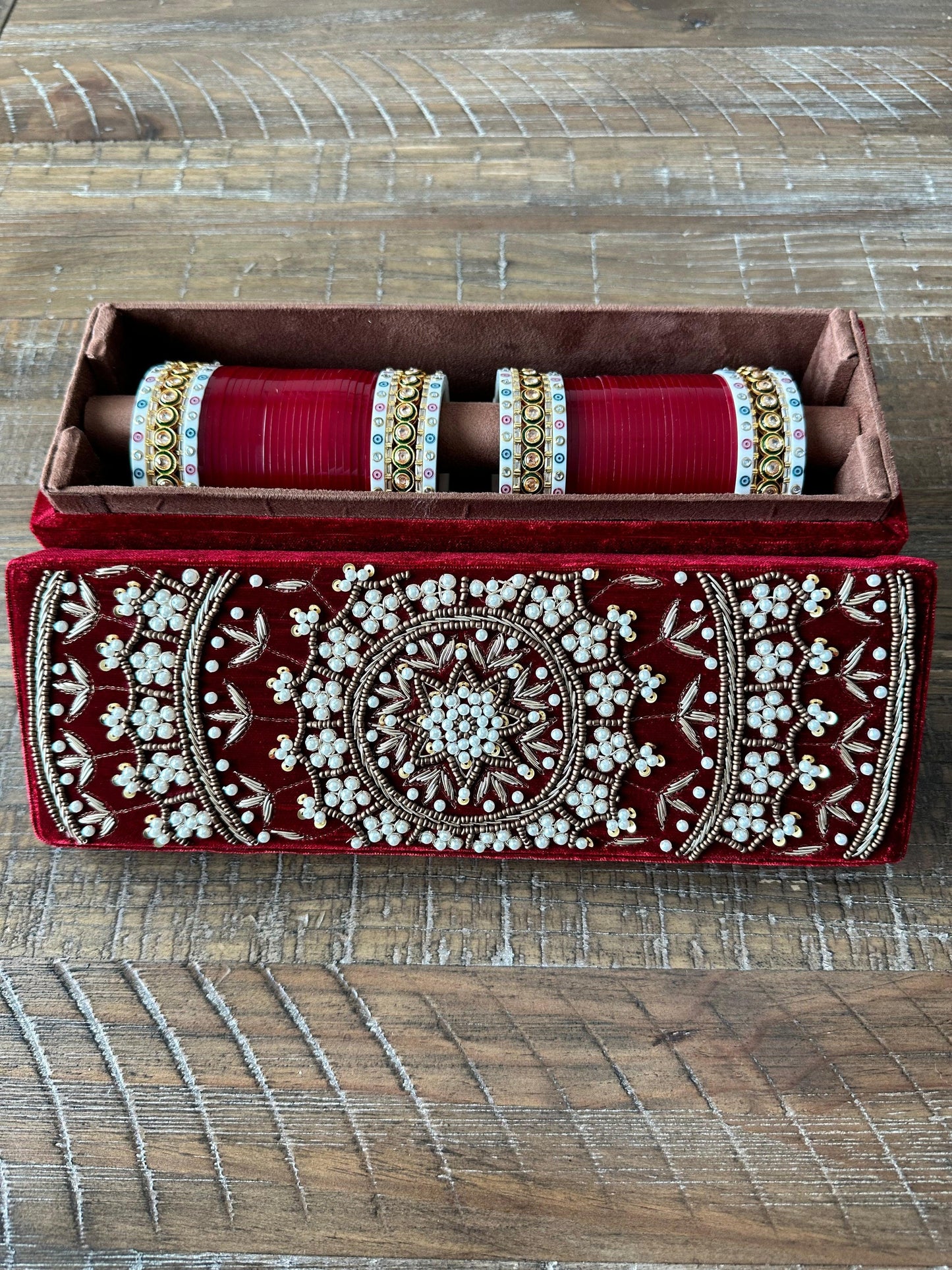 Trousseau Chooda Box - Kaur Bridal