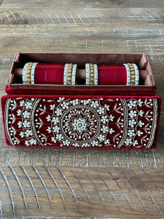 Trousseau Chooda Box - Kaur Bridal