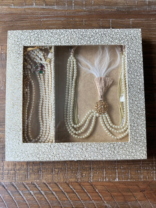 Kalgi & Mala Set | Groom Wedding Accessories
