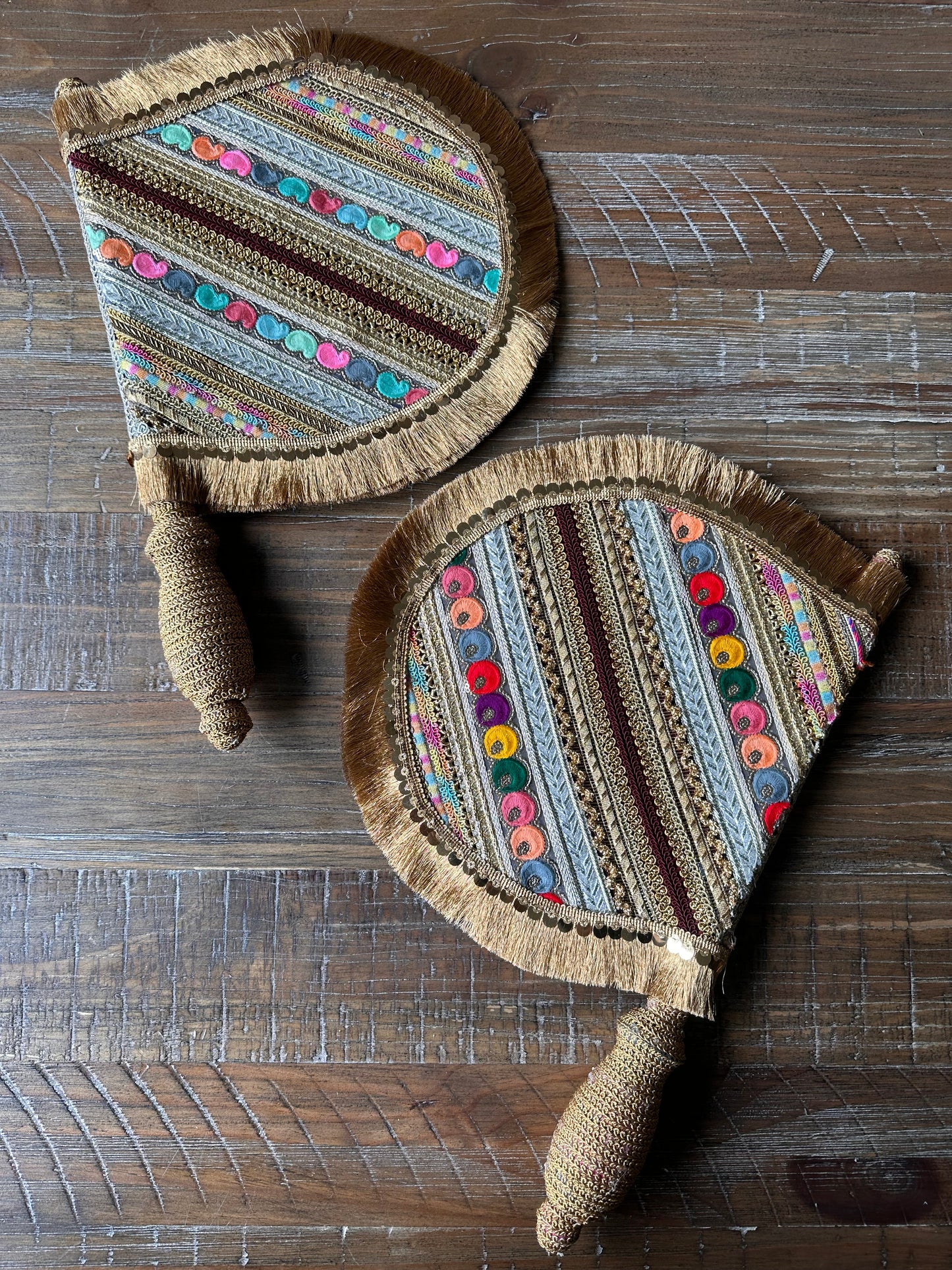 Pakhi Hand Fan | South Asian Bridal Wedding Accessory