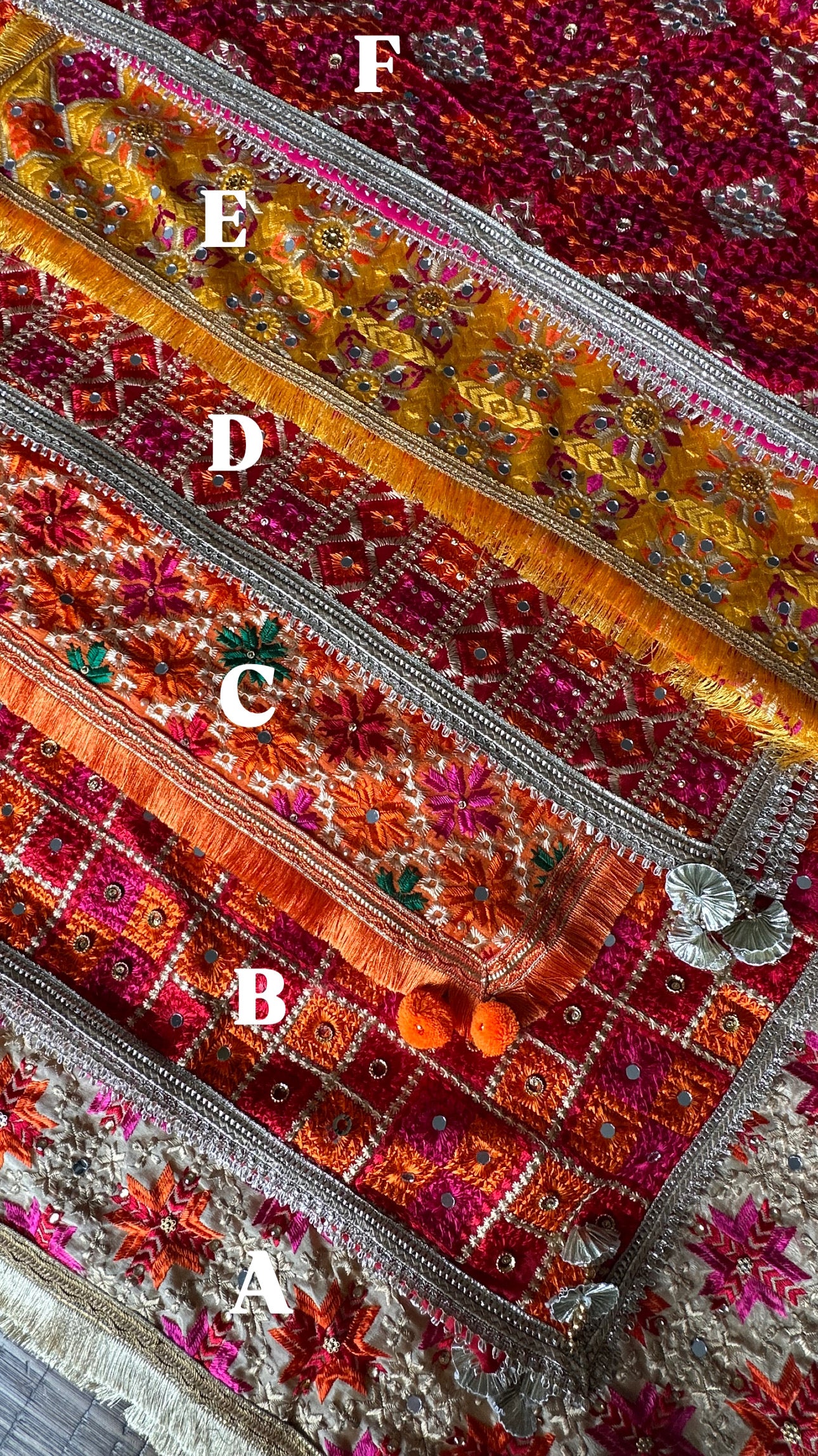 Phulkari Dupatta | Bridal & Wedding Gift