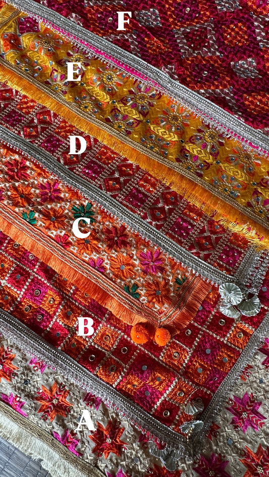 Phulkari Dupatta | Bridal & Wedding Gift