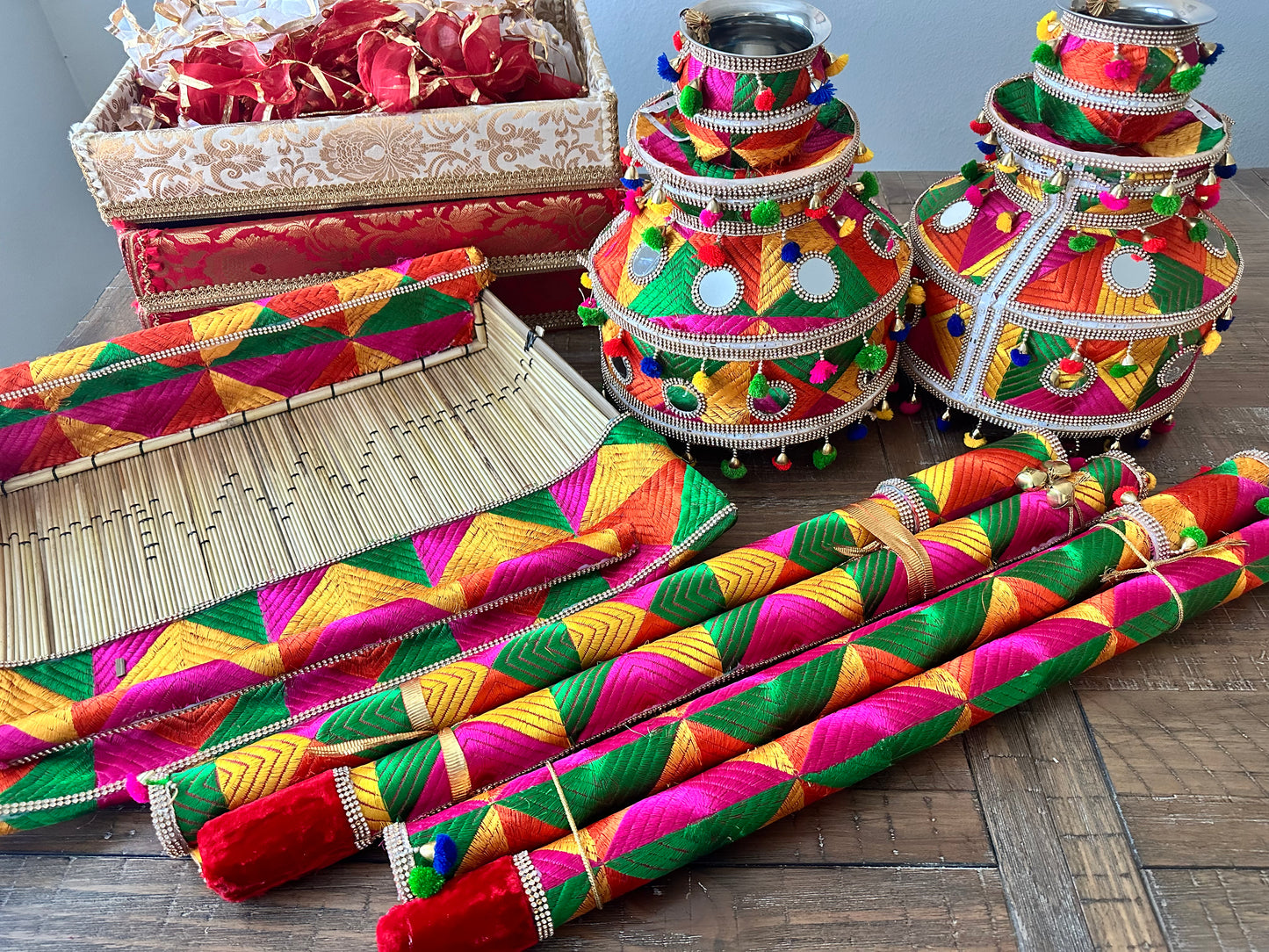 Phulkari Jaggo Set