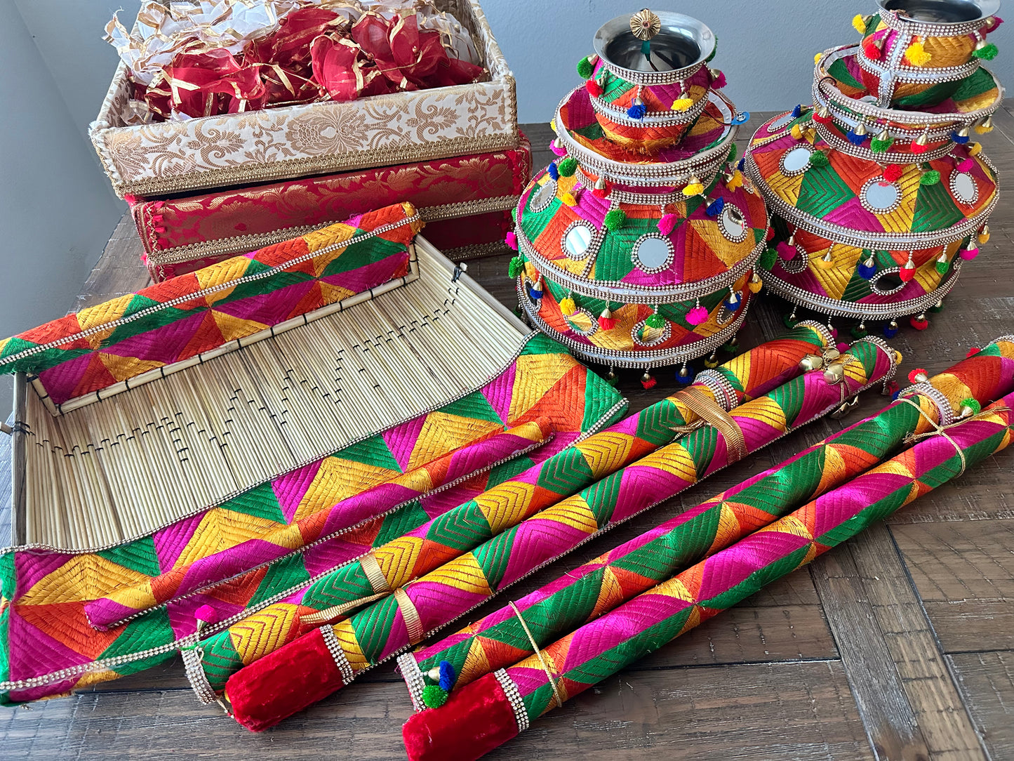 Phulkari Jaggo Set