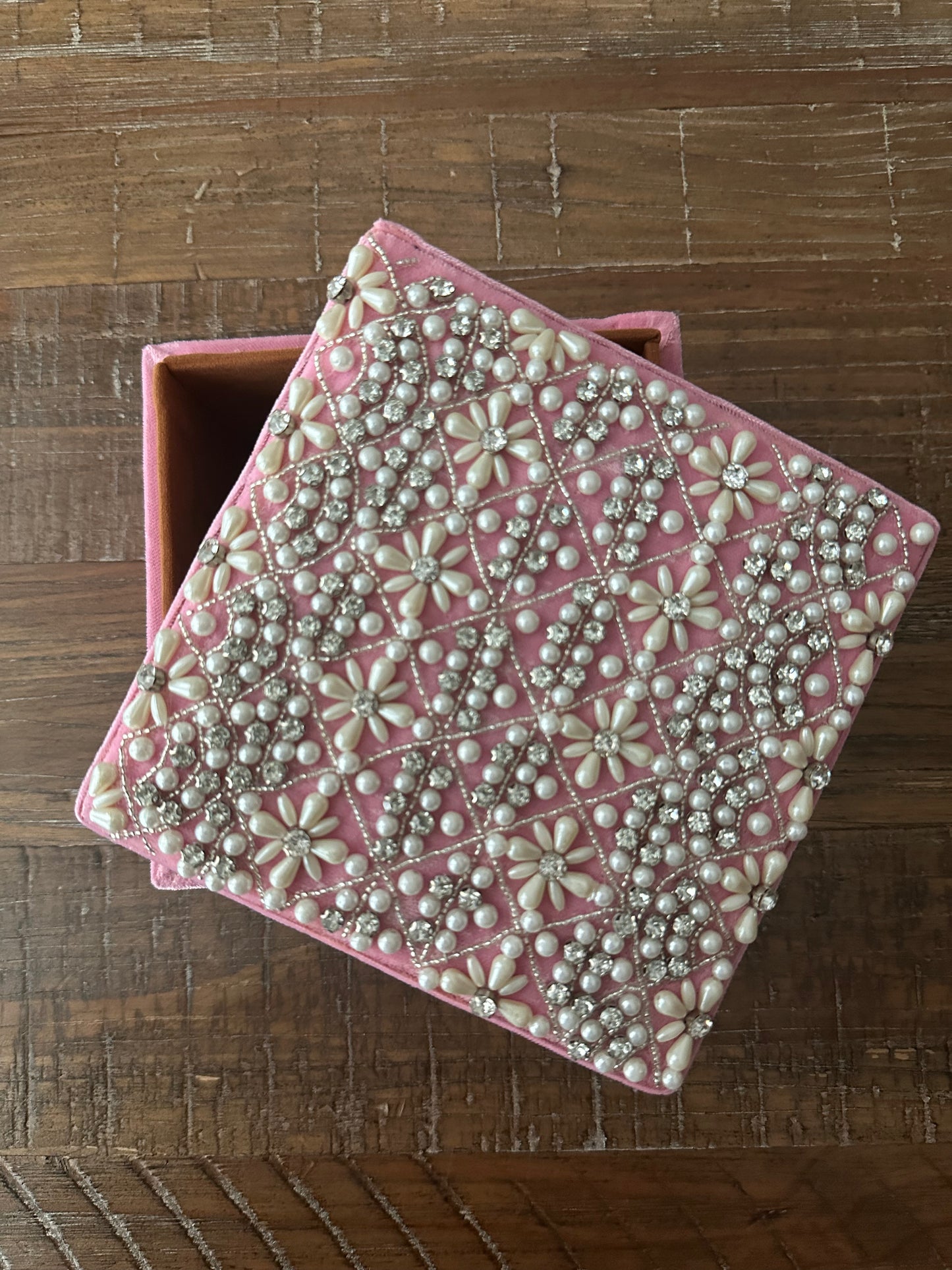 Trousseau Kaleera Keepsake Box | Velvet Pearl Bridal Gift