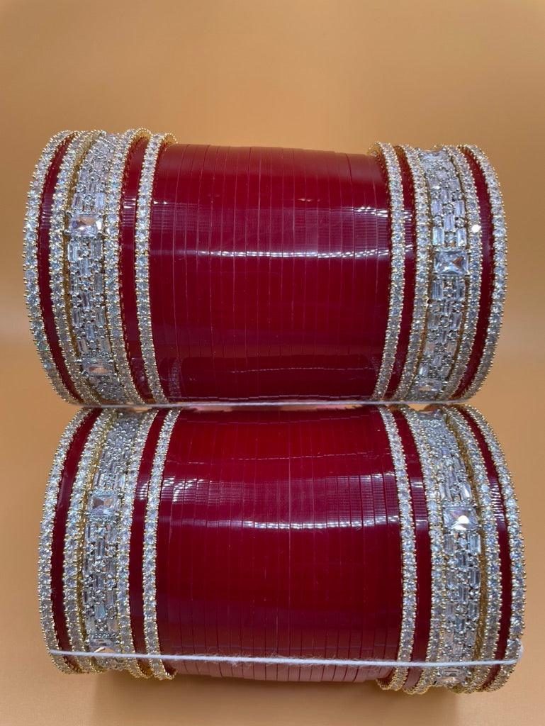 American Diamond Choora - Kaur Bridal