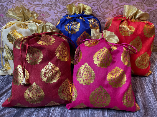 Banarsi Potli Bag - Pack of 10